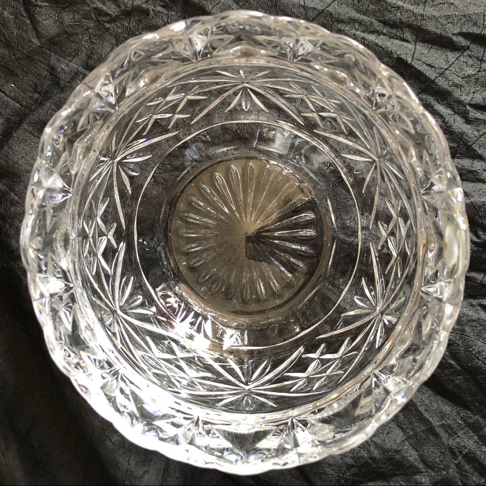 Bohemia Czech Republic Lead Crystal 5” Bowl - Picture 5 of 14